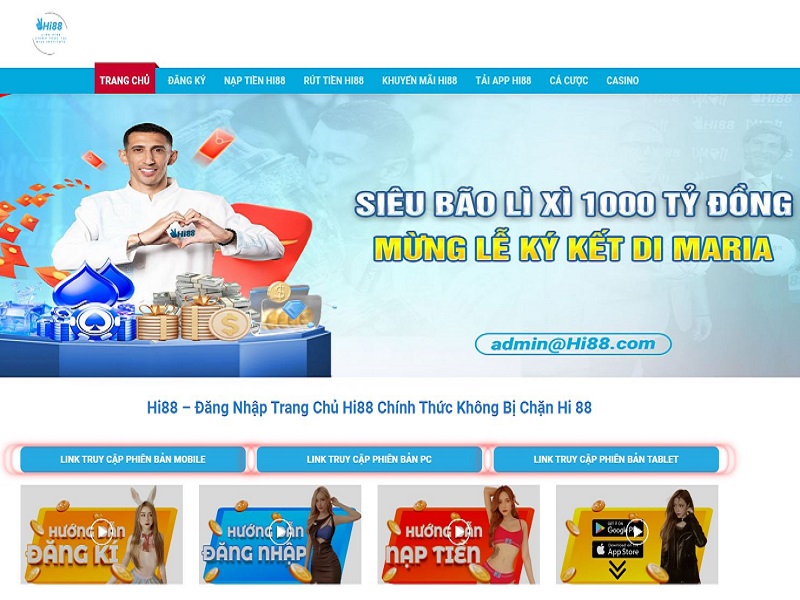 Hi88 là nhà cái casino trực tuyến rất uy tín