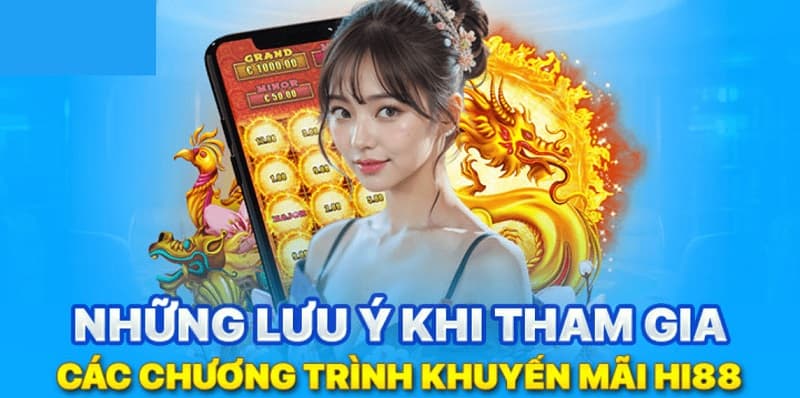 Lưu ý khi nhận khuyến mãi